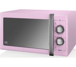 SWAN Retro SM22070PN Solo Microwave - Pink